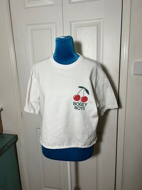 Bogey Boys Cherry Crop T Shirt Large